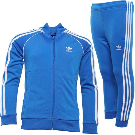 adidas trainingspak blauw hoodie|Adidas kinder trainingspak.